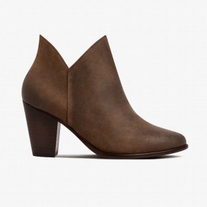 Botki Thursday Boots Uptown Damskie Kawa | MDU1131RK