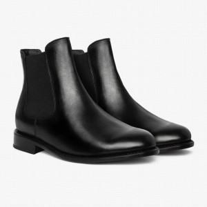 Buty Chelsea Thursday Boots Cavalier Męskie Czarne | EMS4990GY