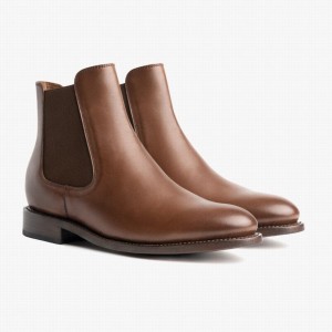 Buty Chelsea Thursday Boots Cavalier Męskie Ciemny Brązowe | ZKN9273TC