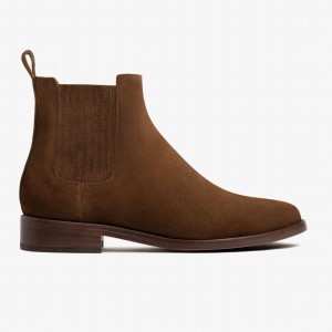 Buty Chelsea Thursday Boots Dreamer Damskie Brązowe | TDY6677LW