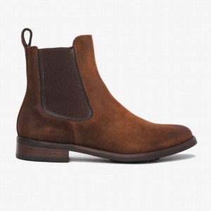 Buty Chelsea Thursday Boots Duchess Damskie Brązowe | UWI8270DD