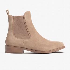 Buty Chelsea Thursday Boots Duchess Damskie Pomarańczowe Koralowe | AJX2278LU