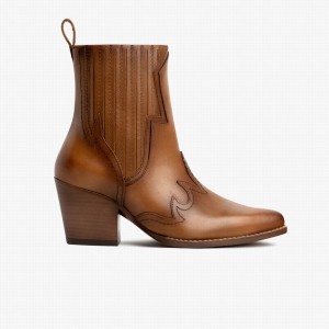 Buty Chelsea Thursday Boots Icon Damskie Brązowe | YLN9892DN