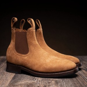 Buty Chelsea Thursday Boots Journeyman Męskie Brązowe | UDX1624BR