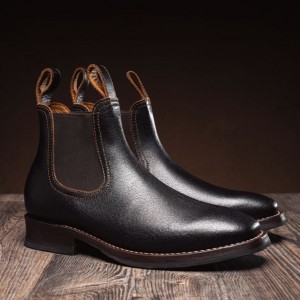 Buty Chelsea Thursday Boots Journeyman Męskie Cacao | KKH3190LY