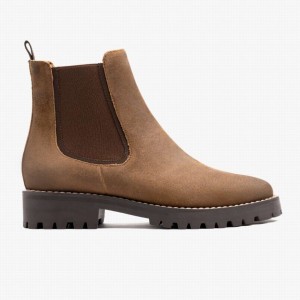 Buty Chelsea Thursday Boots Legend Damskie Safari | JFK4989YH