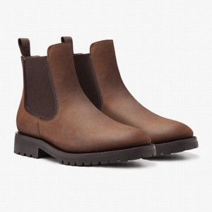 Buty Chelsea Thursday Boots Legend Męskie Czekolada | IAO5612UC