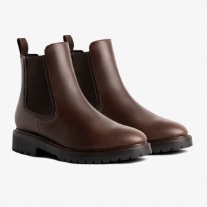 Buty Chelsea Thursday Boots Legend Męskie Kawa | VRL3845BX