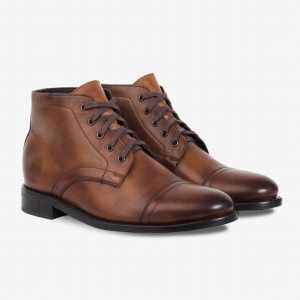 Buty Chukka Thursday Boots Cadet Męskie Walnut | QVX372DL