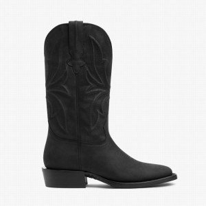 Buty Zachodnie Thursday Boots Desperado Męskie Czarne | TPE7584VY