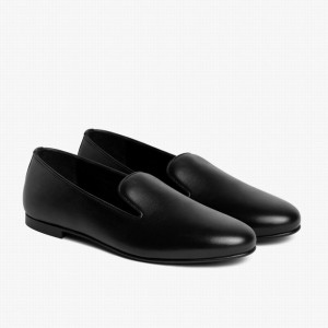 Loafersy Thursday Boots Eden Damskie Czarne | XRT737QH