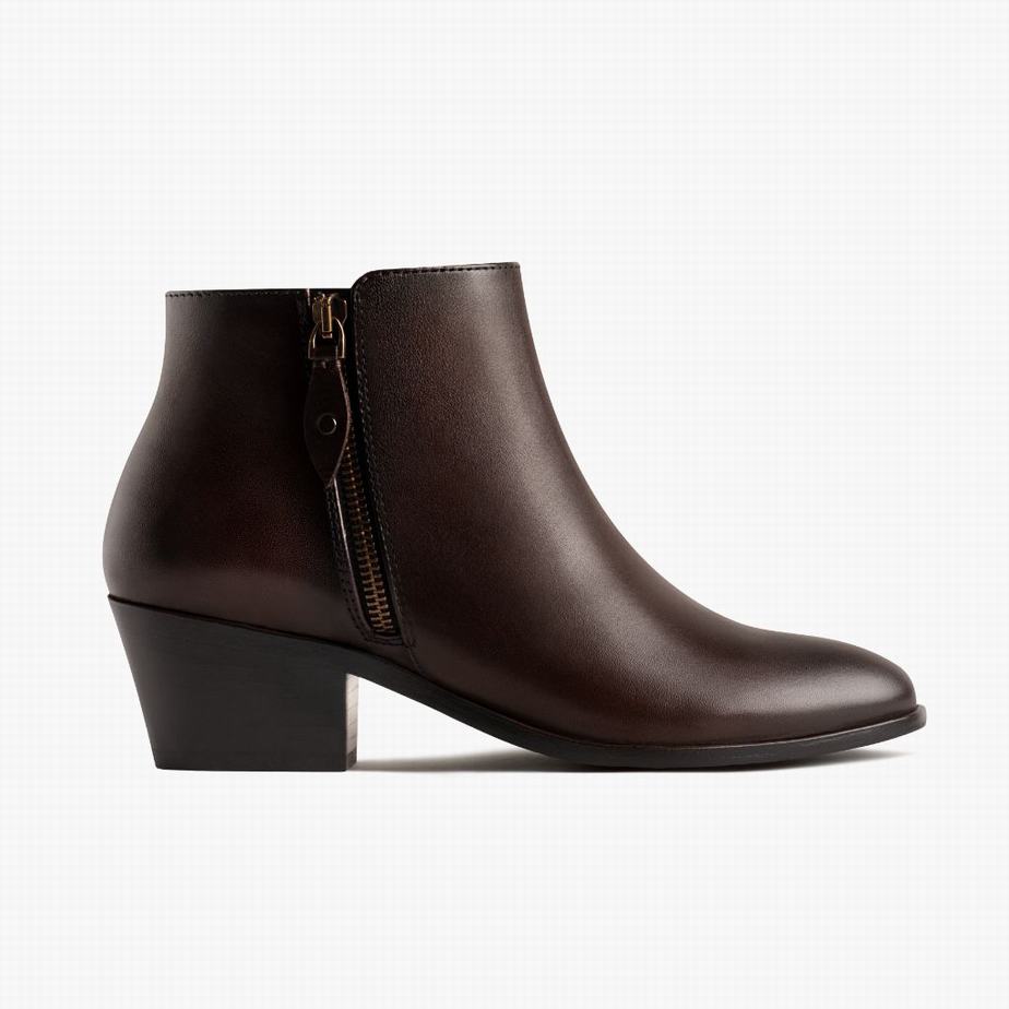 Botki Thursday Boots Downtown Damskie Old English | NVS3786SP