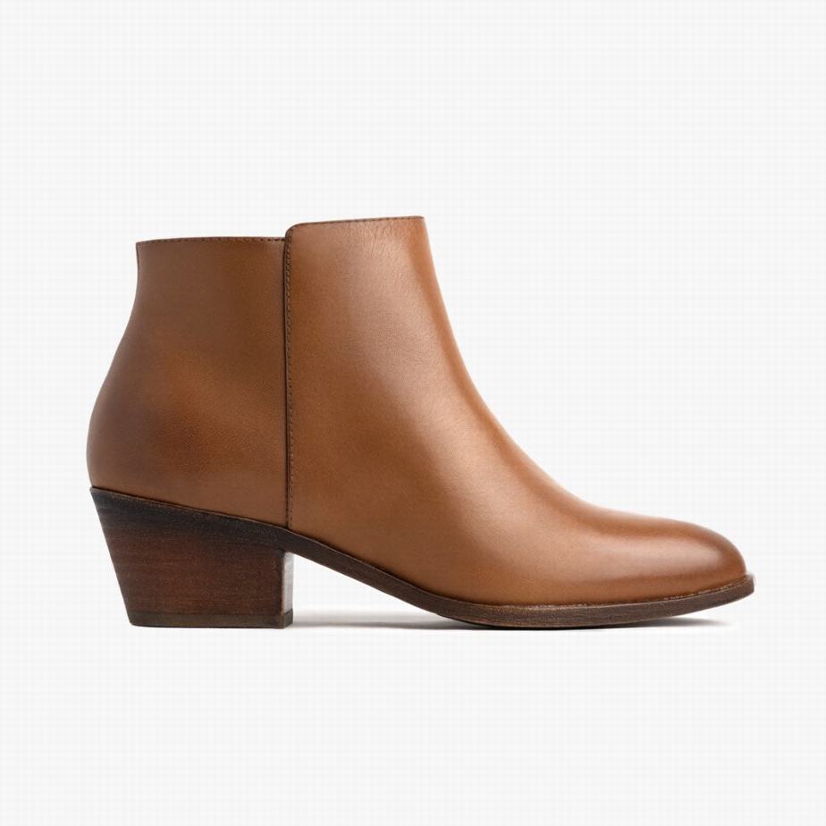 Botki Thursday Boots Downtown Damskie Toffee | JKK833TE