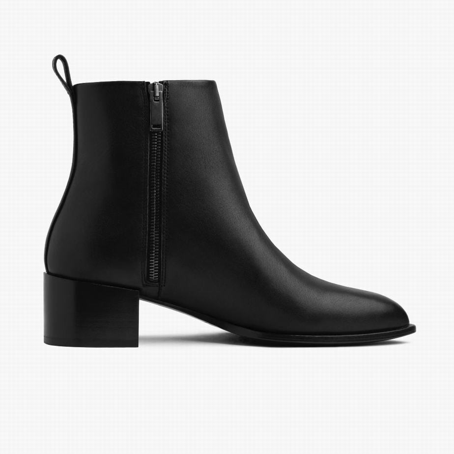 Botki Thursday Boots Tempo Damskie Czarne | QRR6599MO