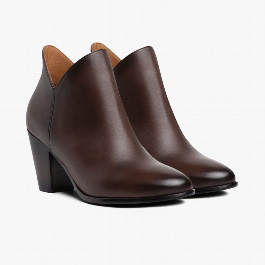 Botki Thursday Boots Uptown Damskie Old English | UFF9117OU