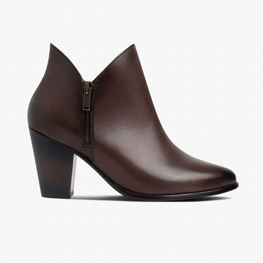 Botki Thursday Boots Uptown Damskie Old English | UFF9117OU