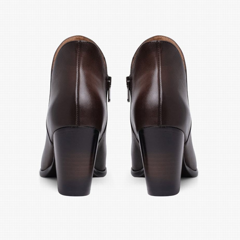 Botki Thursday Boots Uptown Damskie Old English | UFF9117OU