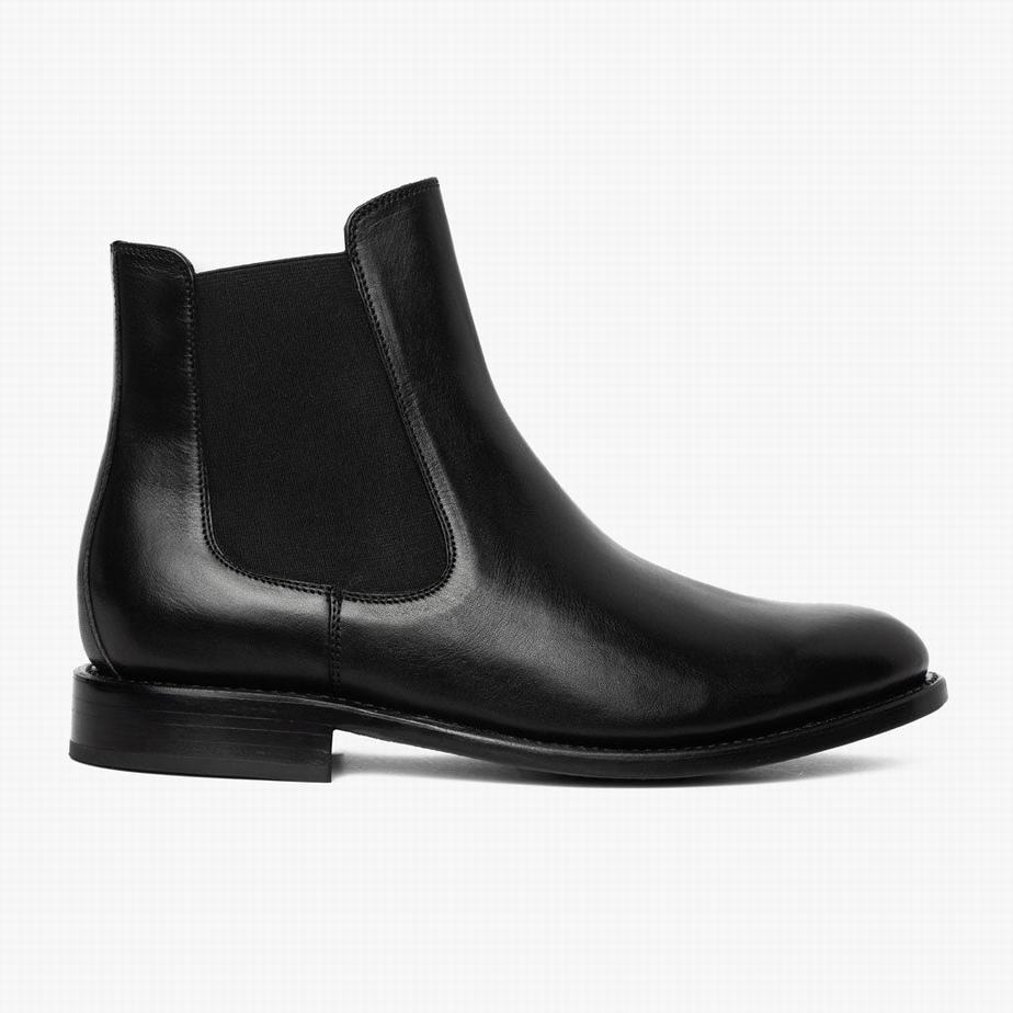 Buty Chelsea Thursday Boots Cavalier Męskie Czarne | EMS4990GY