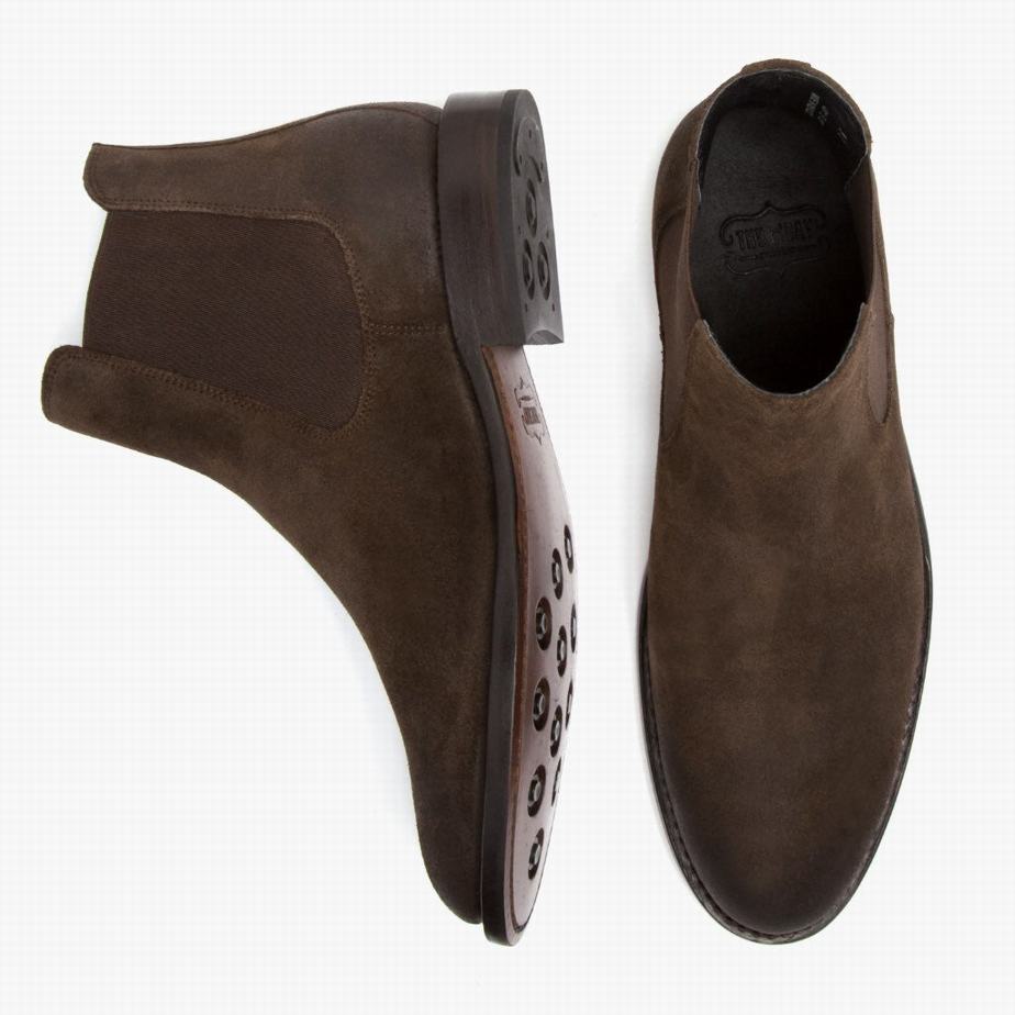 Buty Chelsea Thursday Boots Cavalier Męskie Ciemny Brązowe | BIY6939MZ