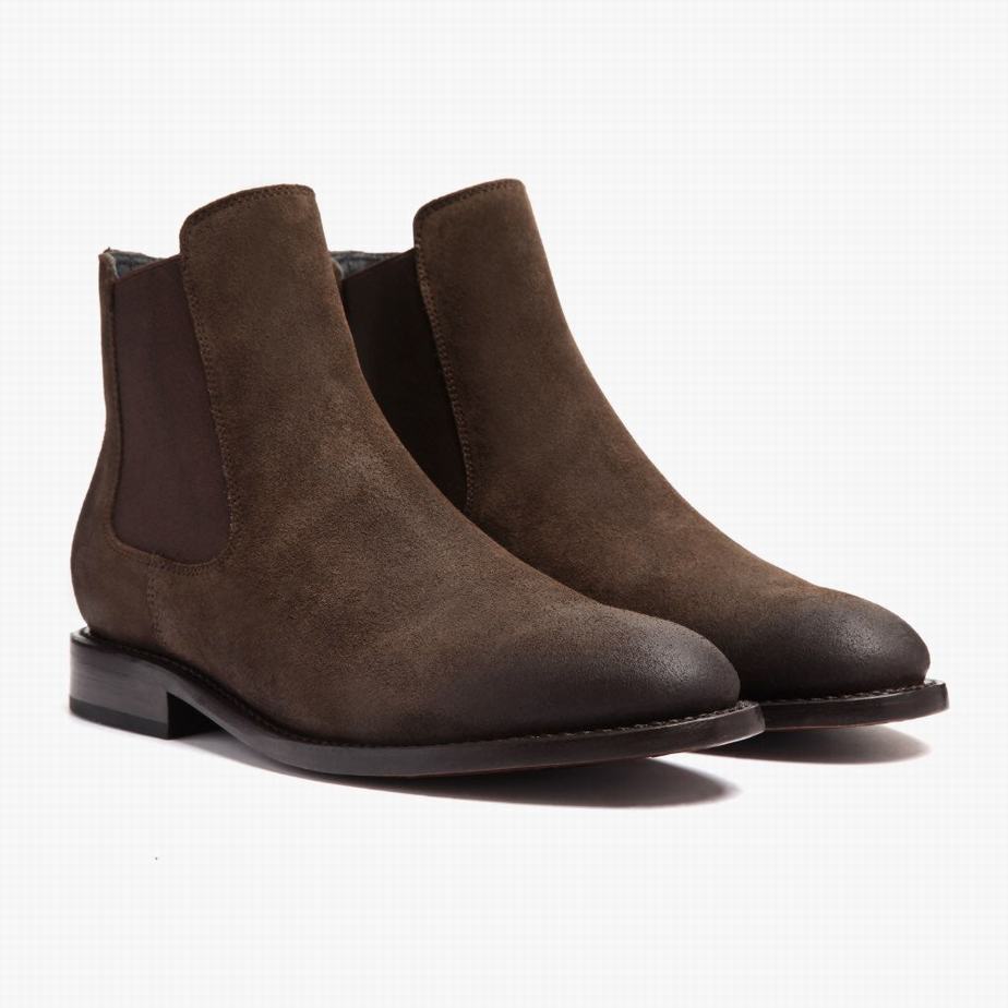 Buty Chelsea Thursday Boots Cavalier Męskie Ciemny Brązowe | BIY6939MZ