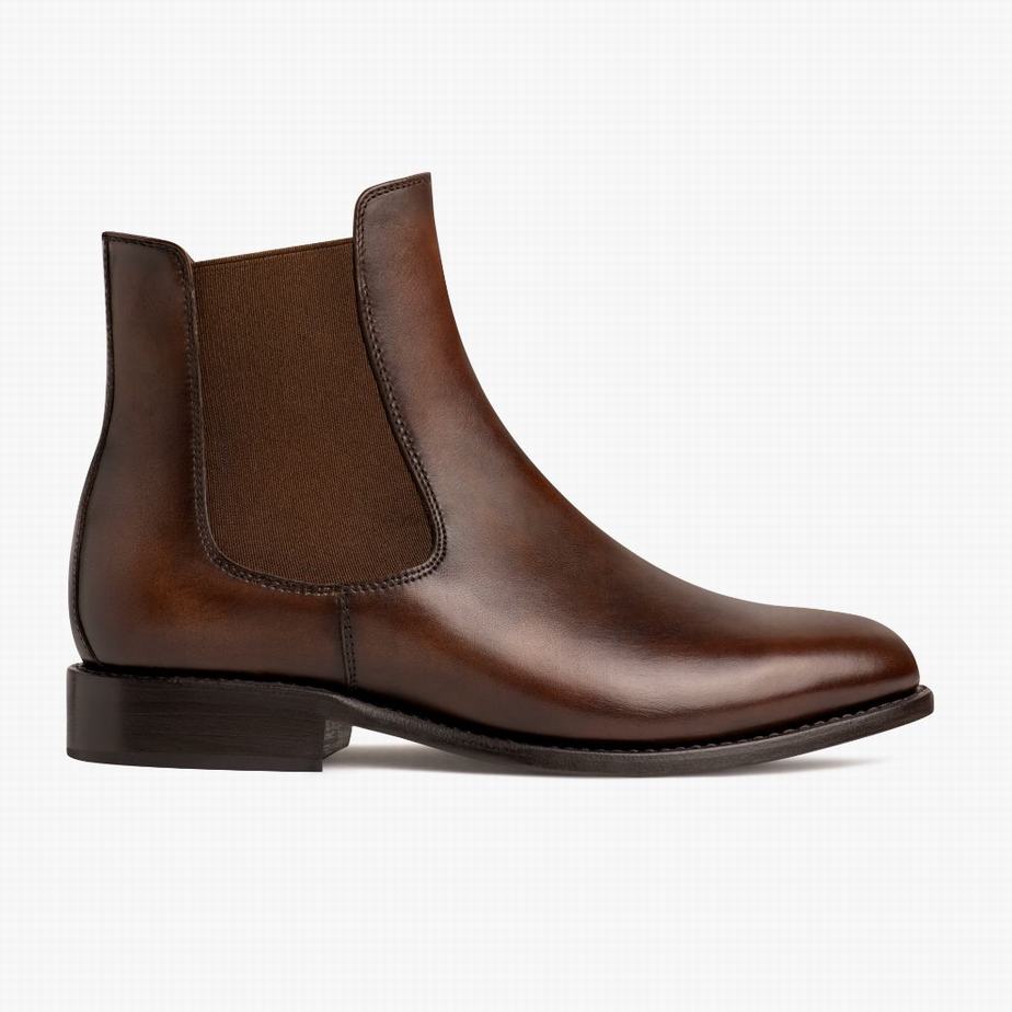 Buty Chelsea Thursday Boots Cavalier Męskie Czekolada | RKI7096UV