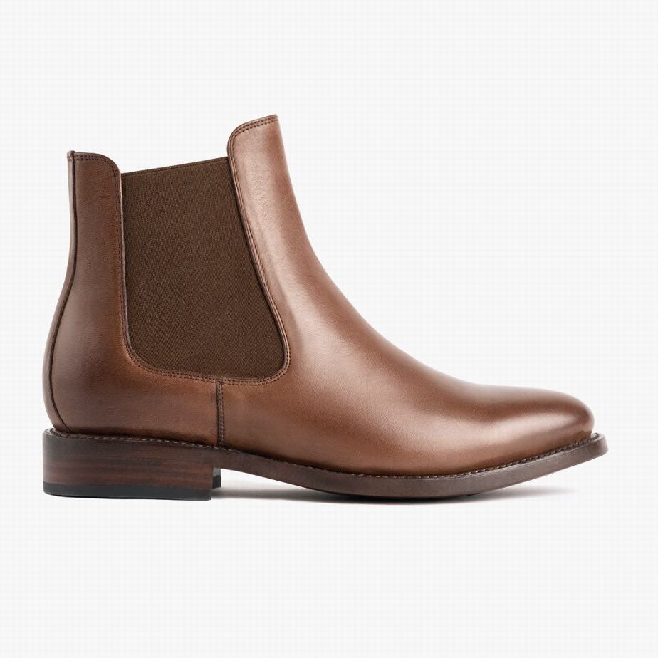 Buty Chelsea Thursday Boots Cavalier Męskie Ciemny Brązowe | ZKN9273TC