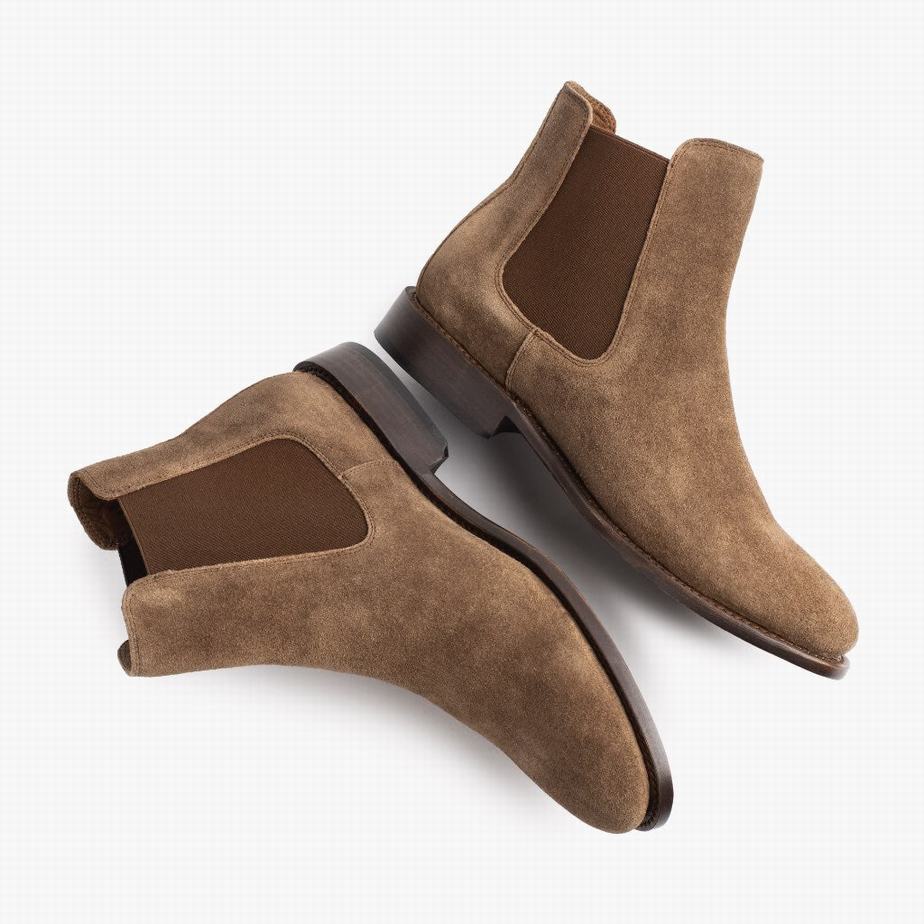 Buty Chelsea Thursday Boots Cavalier Męskie Brązowe | IIW6522LC