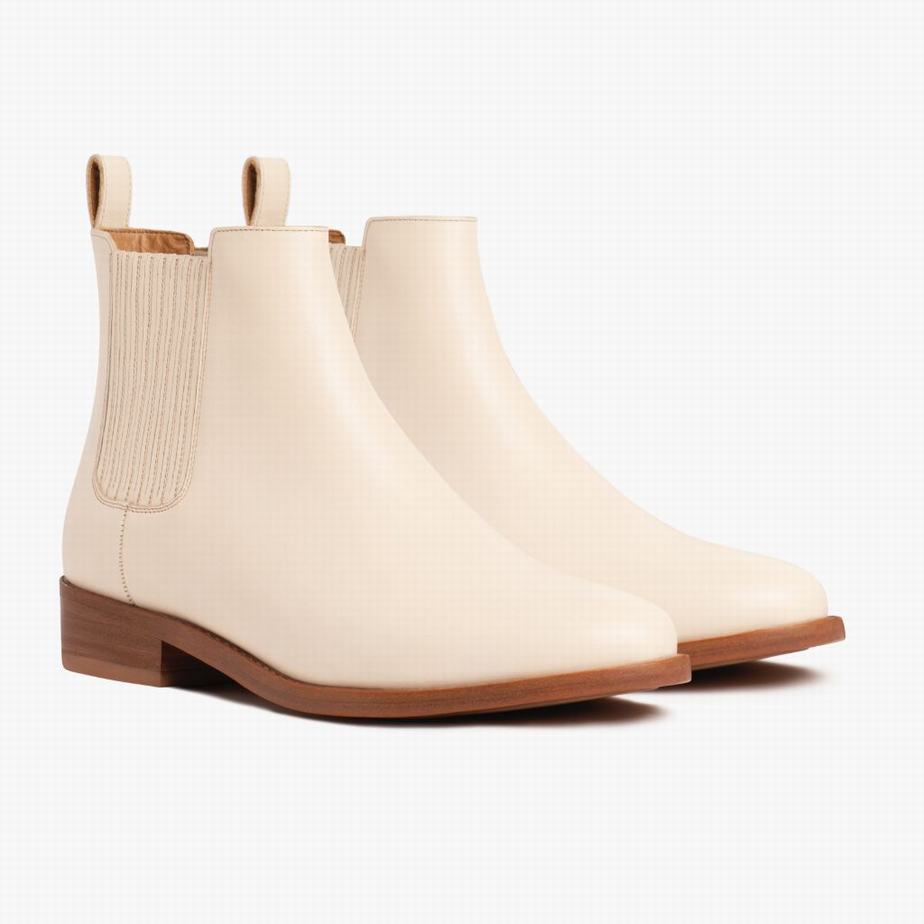 Buty Chelsea Thursday Boots Dreamer Damskie Beżowe | NHE3998YA