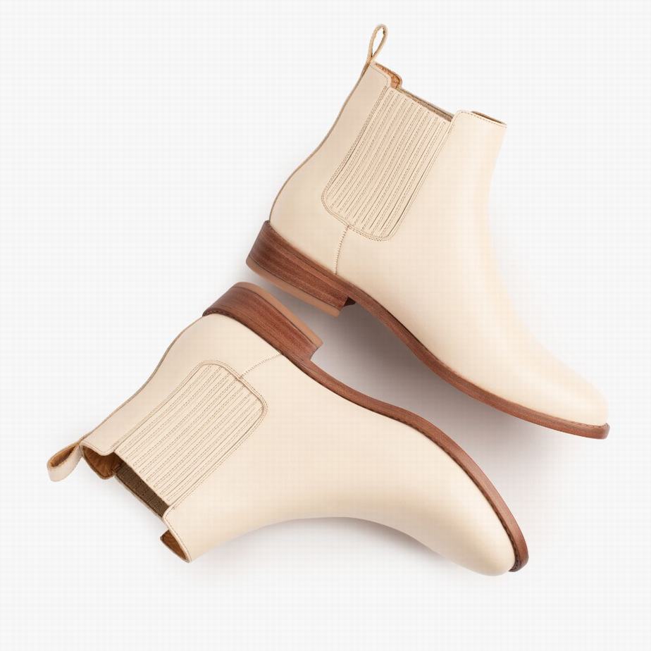 Buty Chelsea Thursday Boots Dreamer Damskie Beżowe | NHE3998YA