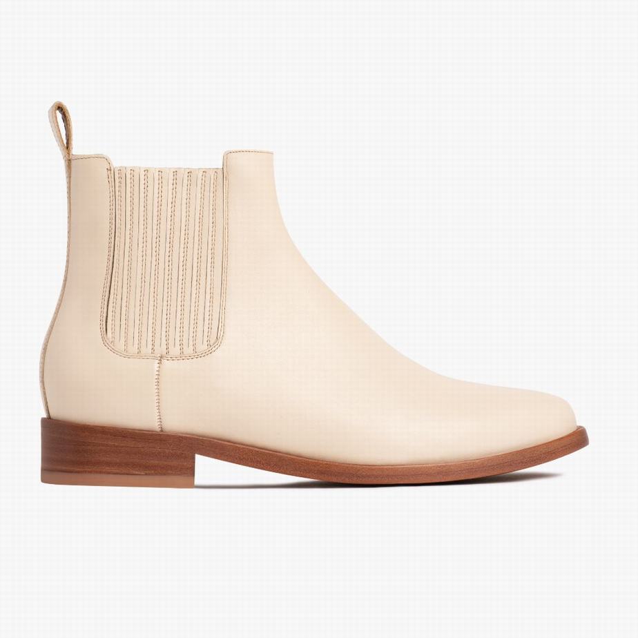 Buty Chelsea Thursday Boots Dreamer Damskie Beżowe | NHE3998YA