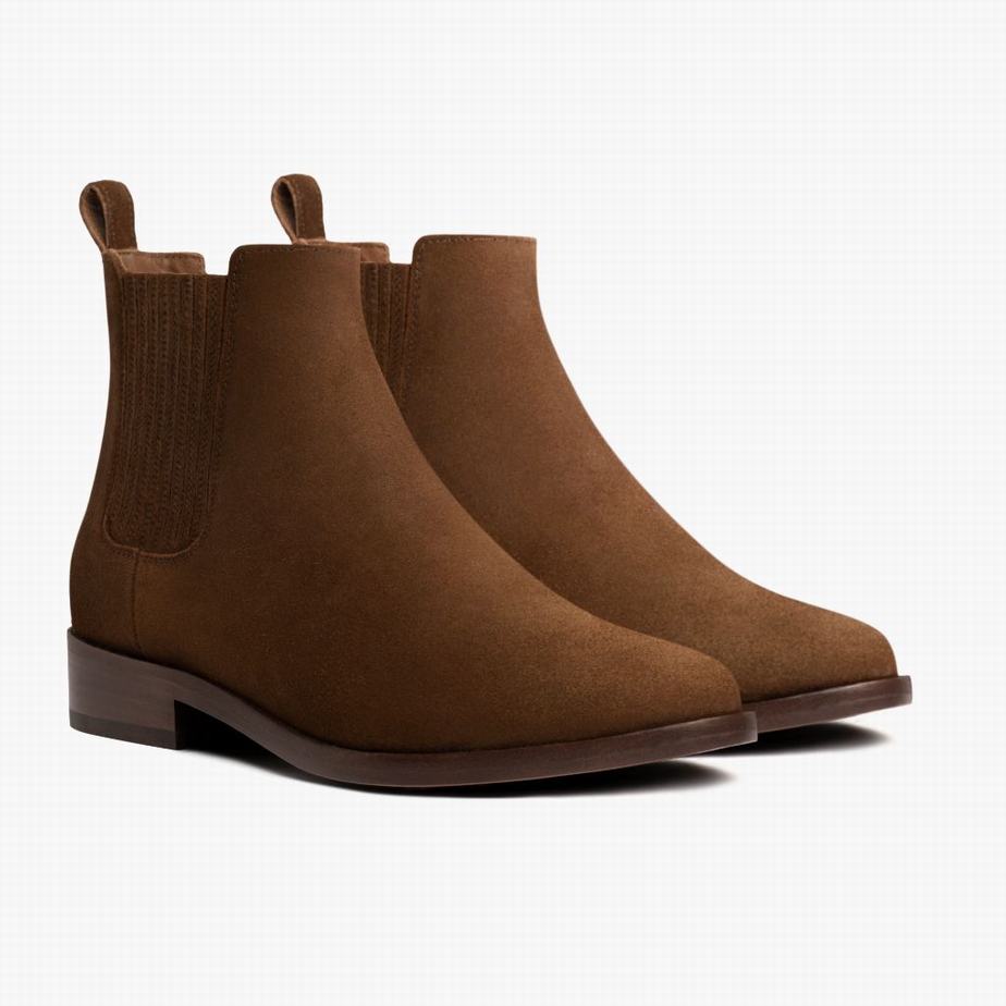 Buty Chelsea Thursday Boots Dreamer Damskie Brązowe | TDY6677LW