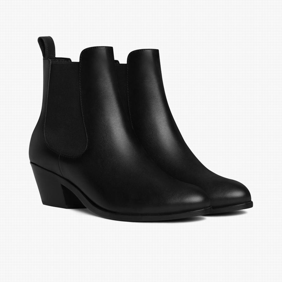 Buty Chelsea Thursday Boots Duchess Bootie Damskie Czarne | EXL99JD