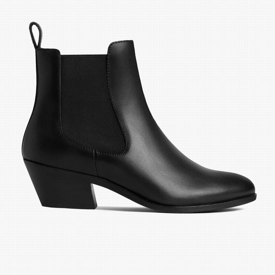 Buty Chelsea Thursday Boots Duchess Bootie Damskie Czarne | EXL99JD