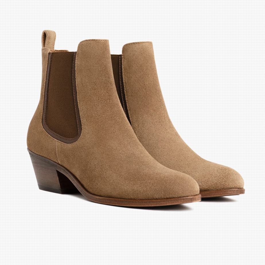 Buty Chelsea Thursday Boots Duchess Bootie Damskie Brązowe | HRI8761TJ