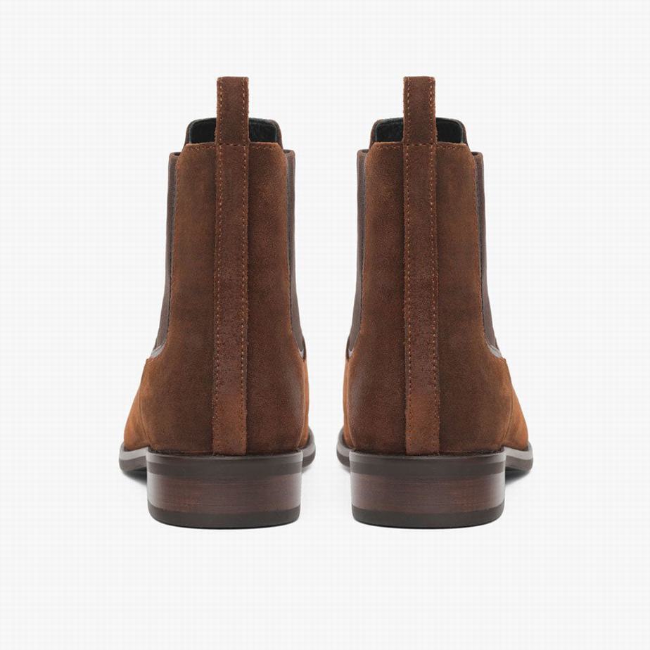 Buty Chelsea Thursday Boots Duchess Damskie Brązowe | UWI8270DD