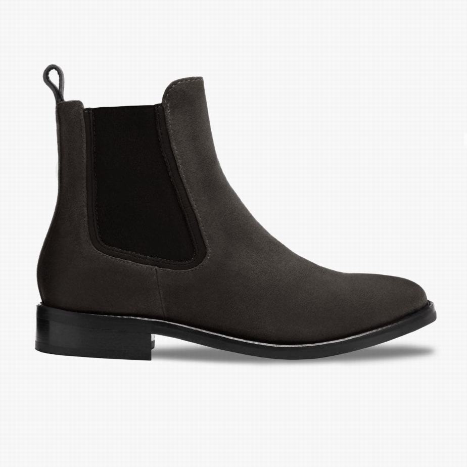 Buty Chelsea Thursday Boots Duchess Damskie Szare | CDW2340CM