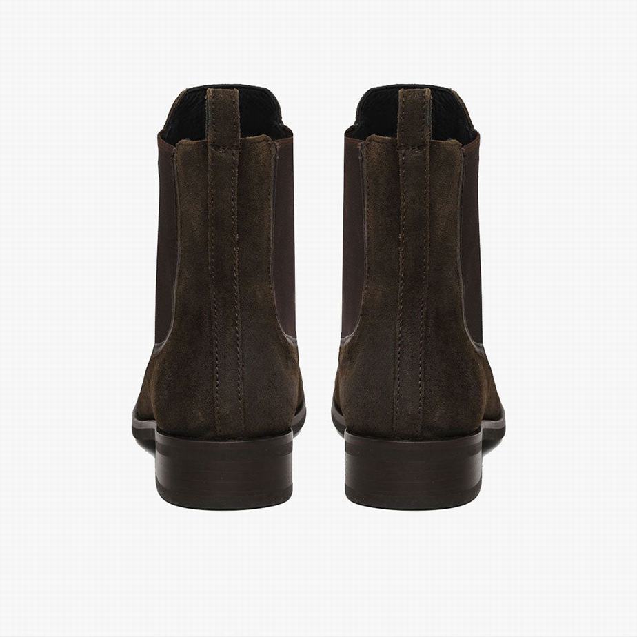 Buty Chelsea Thursday Boots Duchess Damskie Ciemny Oliwkowe | UPL6977IJ