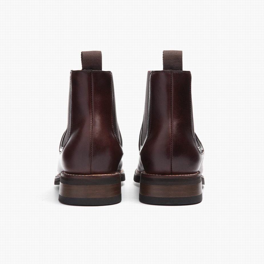 Buty Chelsea Thursday Boots Duke Męskie Brązowe | SNE4570SU