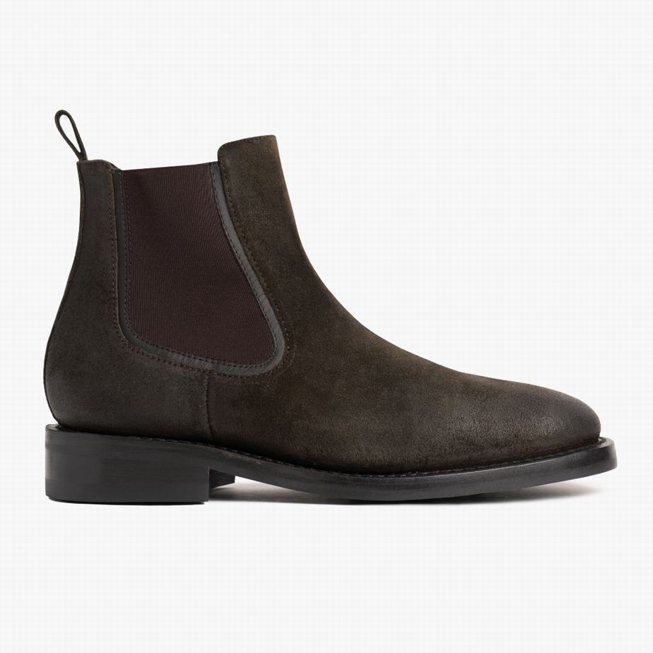 Buty Chelsea Thursday Boots Duke Męskie Ciemny Oliwkowe | ZSQ1762PW