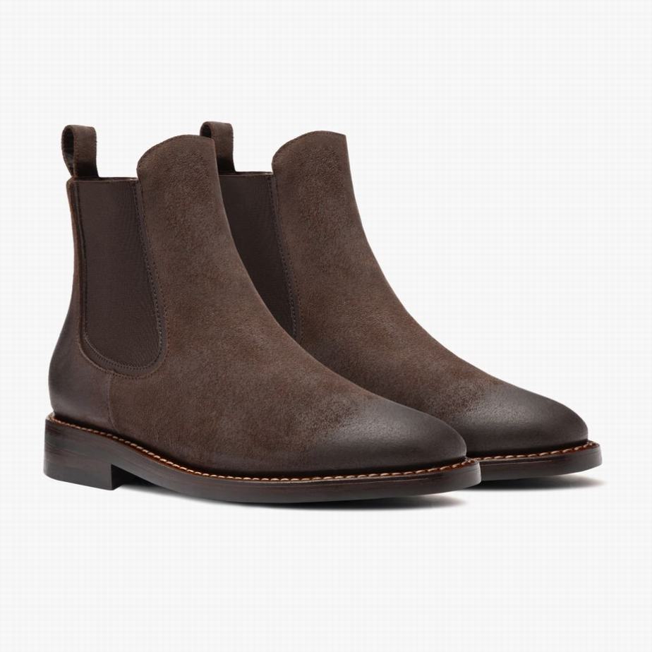 Buty Chelsea Thursday Boots Duke Męskie Czekolada | ADU5167FV