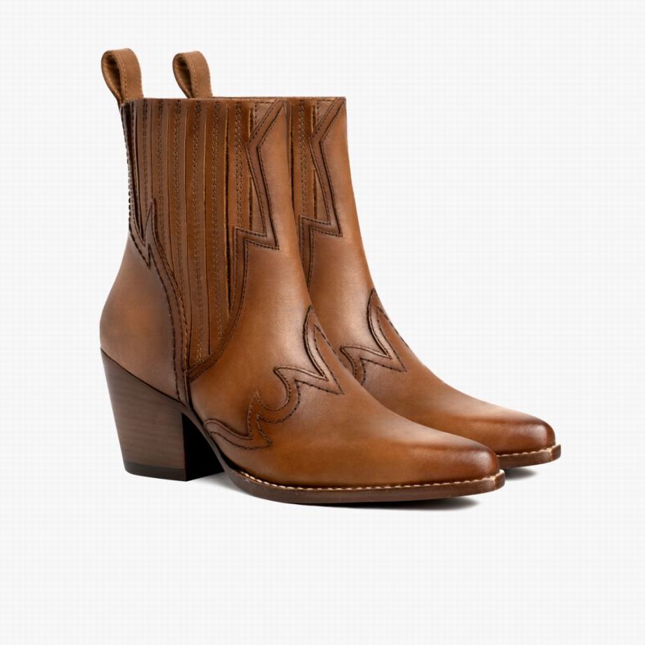 Buty Chelsea Thursday Boots Icon Damskie Brązowe | YLN9892DN