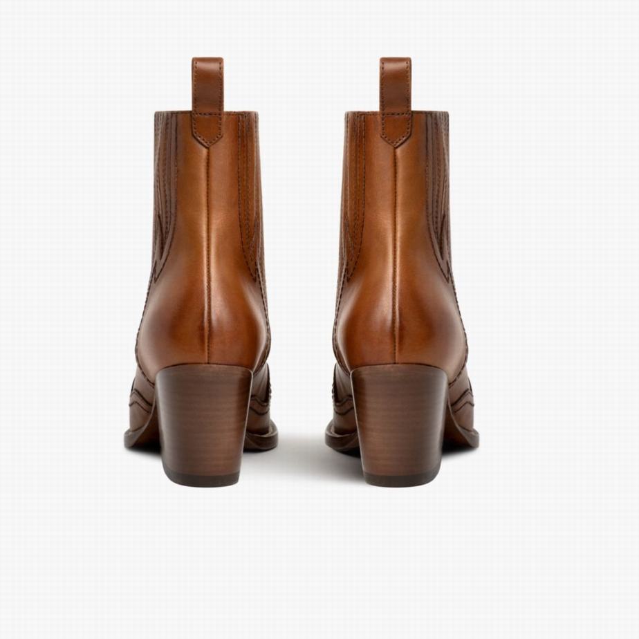 Buty Chelsea Thursday Boots Icon Damskie Brązowe | YLN9892DN