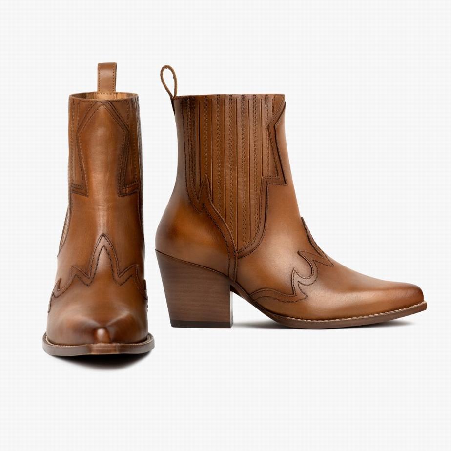 Buty Chelsea Thursday Boots Icon Damskie Brązowe | YLN9892DN