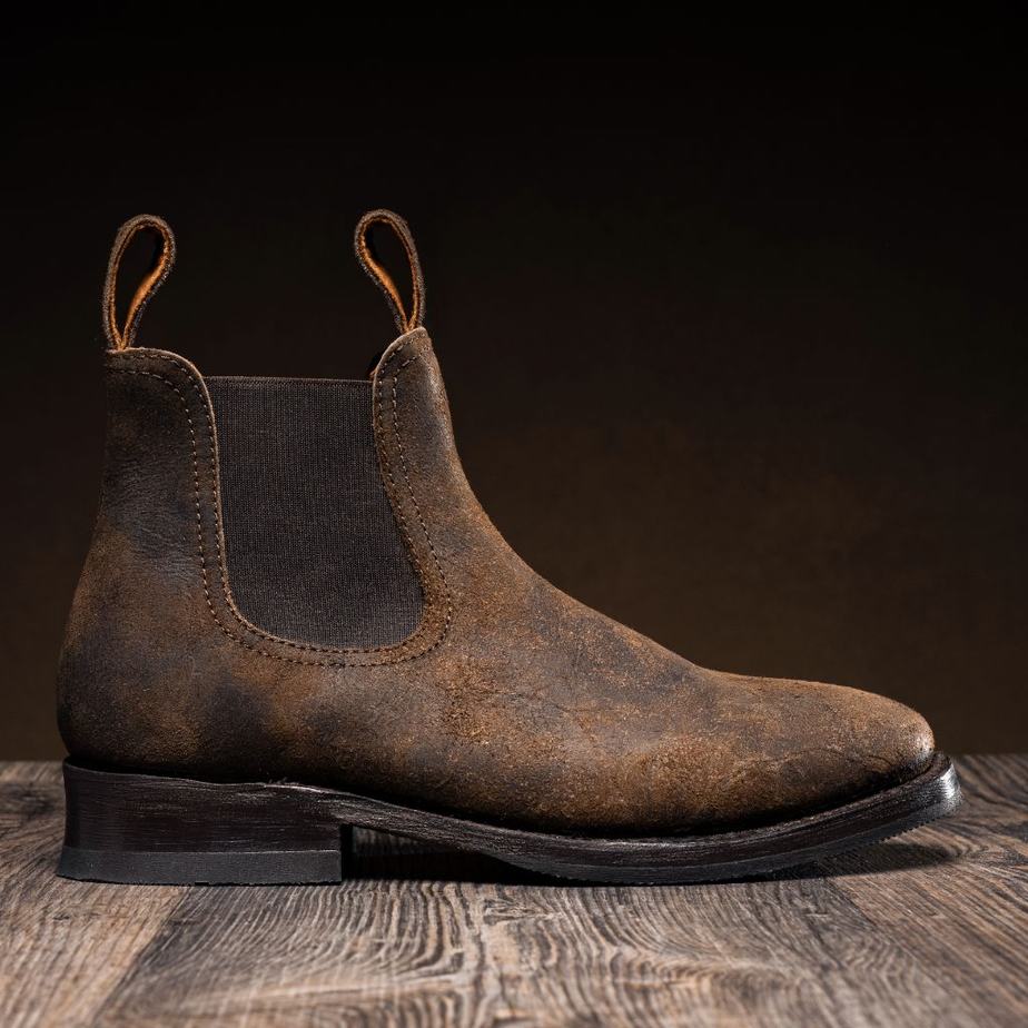 Buty Chelsea Thursday Boots Journeyman Męskie Szare | TRR2332FX