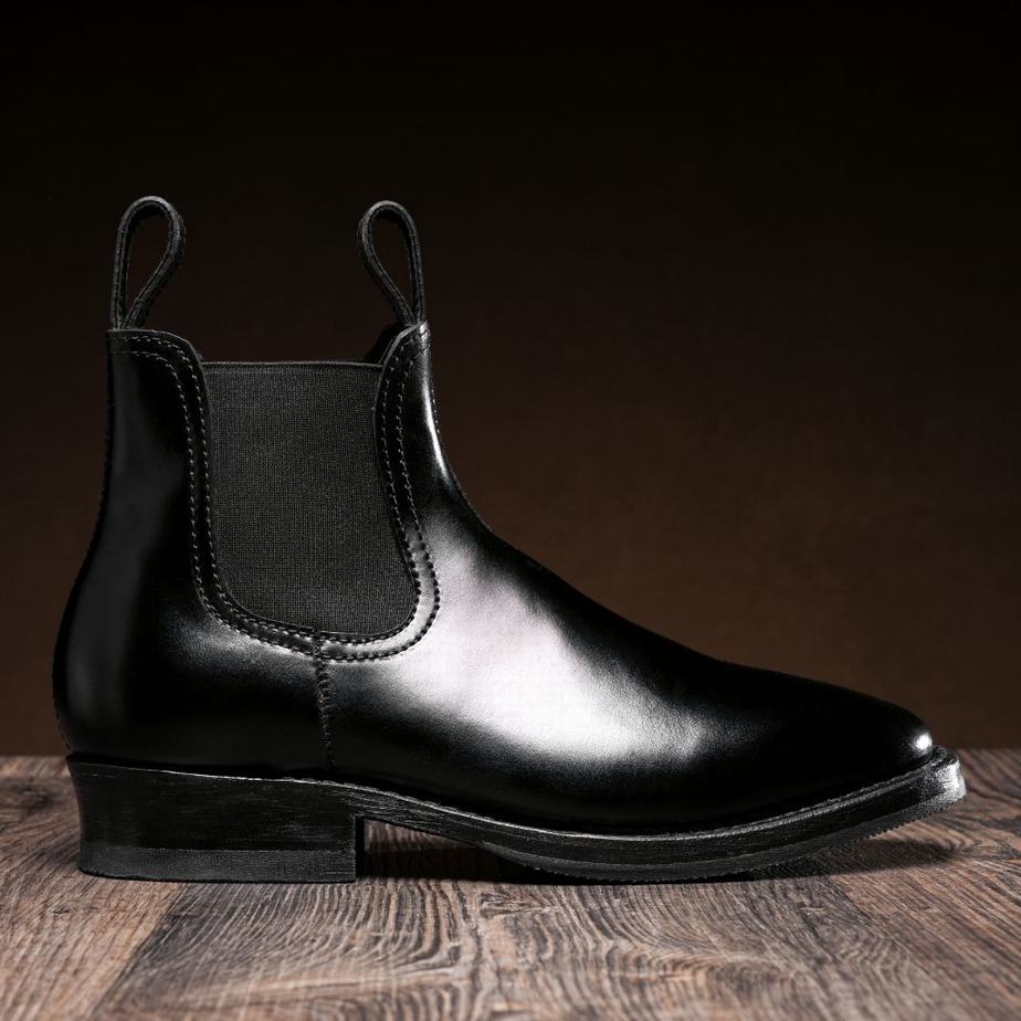 Buty Chelsea Thursday Boots Journeyman Męskie Czarne Ciemny Brązowe | HZR7141WY