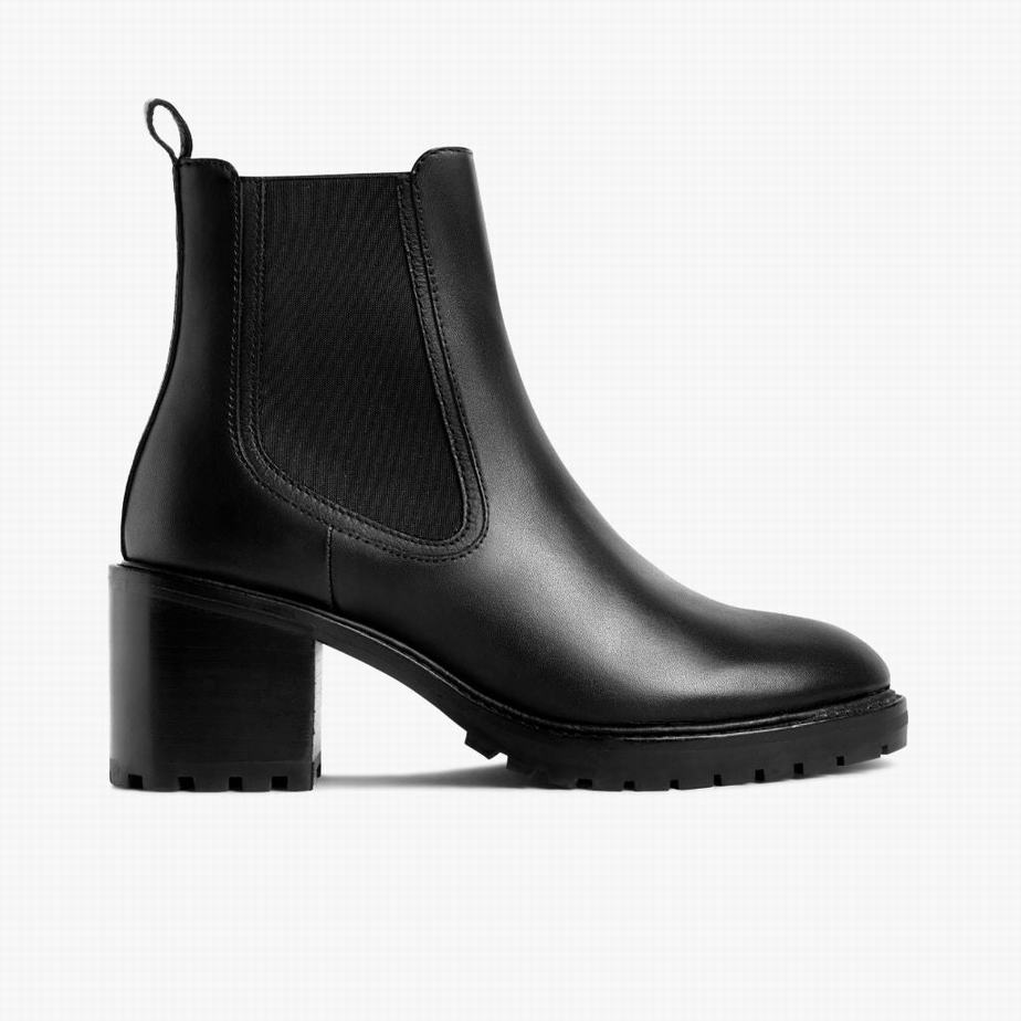 Buty Chelsea Thursday Boots Knockout Damskie Czarne | DVF8261PZ