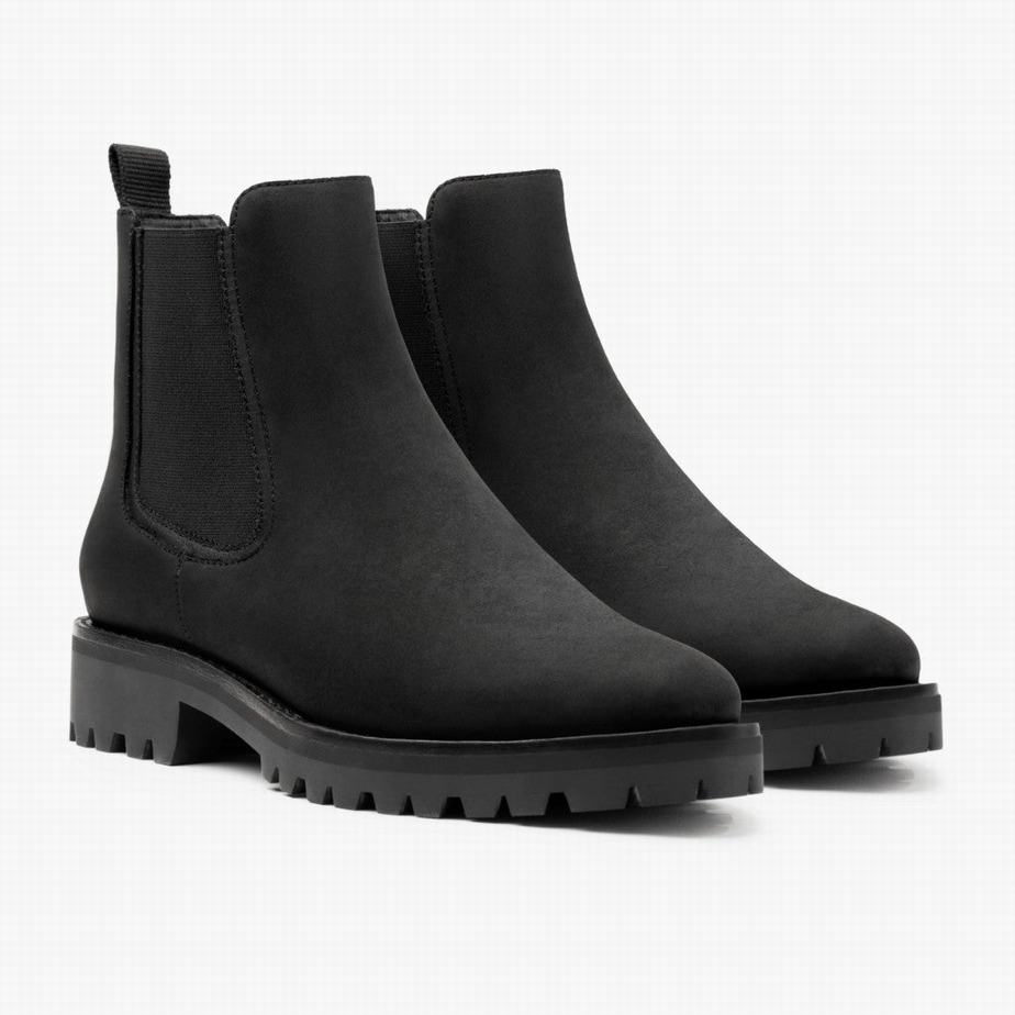 Buty Chelsea Thursday Boots Legend Damskie Czarne | BUP6870RD