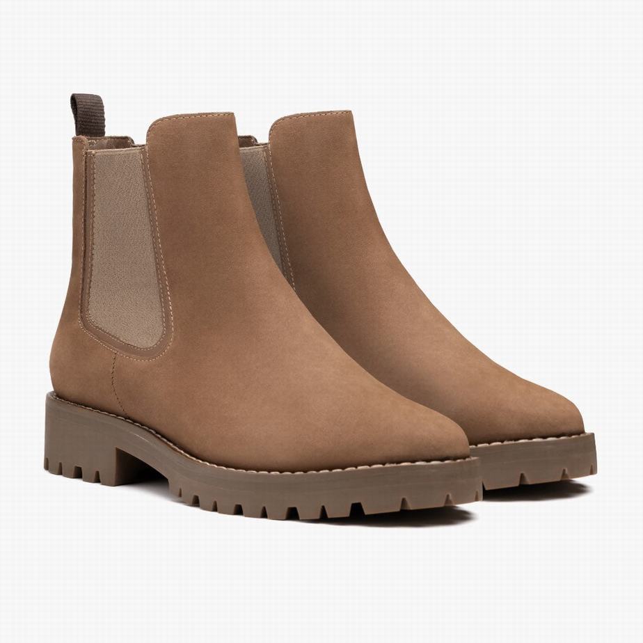 Buty Chelsea Thursday Boots Legend Damskie Brązowe | ZSN7617FV