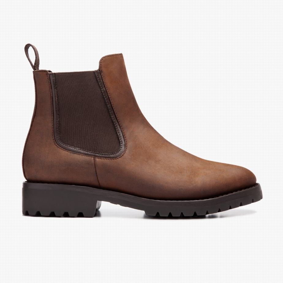 Buty Chelsea Thursday Boots Legend Męskie Czekolada | IAO5612UC