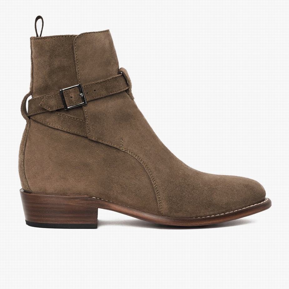 Buty Chelsea Thursday Boots Rogue Męskie Szare Brązowe | UUT6852AP